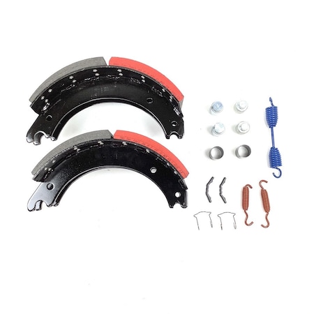 Fleetline Brake Shoe Kit - Two Lined Brake Shoes With Hardware, New, Armada, Ar23P, 23000 Gawr 4707QPHP